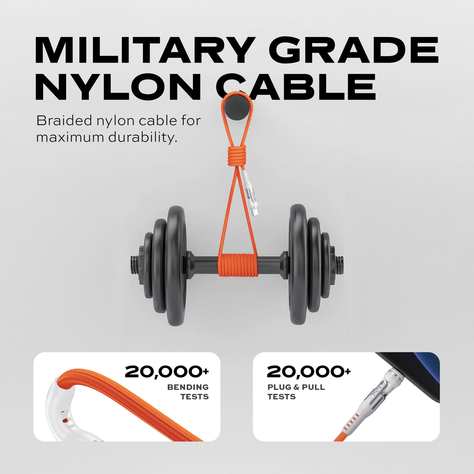 スタティック360 |ユニバーサル磁気充電ケーブル