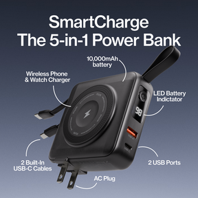 SmartCharge (Gen 2) | 10,000 mAh PowerBank and Charger