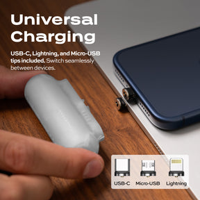 Snap-N-Charge Universelle magnetische Powerbank 