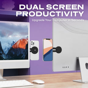 HyperMount™ Switch | Magnetic Phone Holder for Laptops | Adjustable Monitor Side Mount