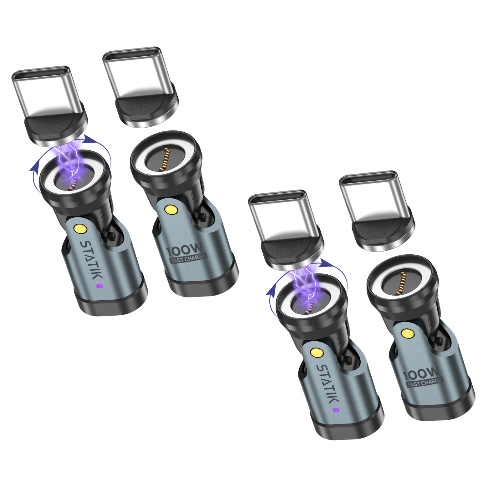 4 Pack Statik 360 Pro Adapter | Multipack | 4 Adapters Total