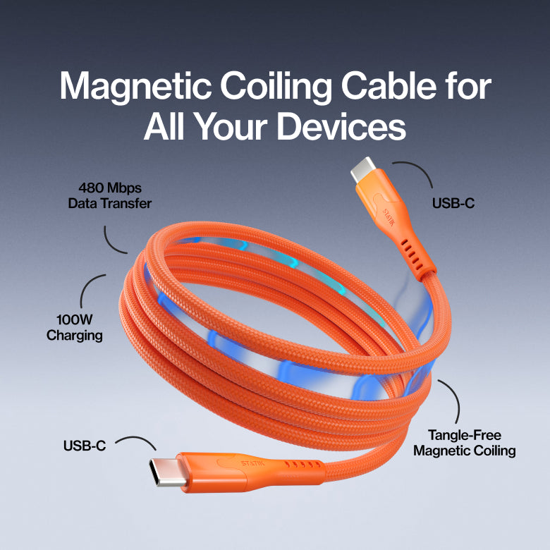 MagStack® Pro | Tangle-Free Magnetic Nylon | Branded 2