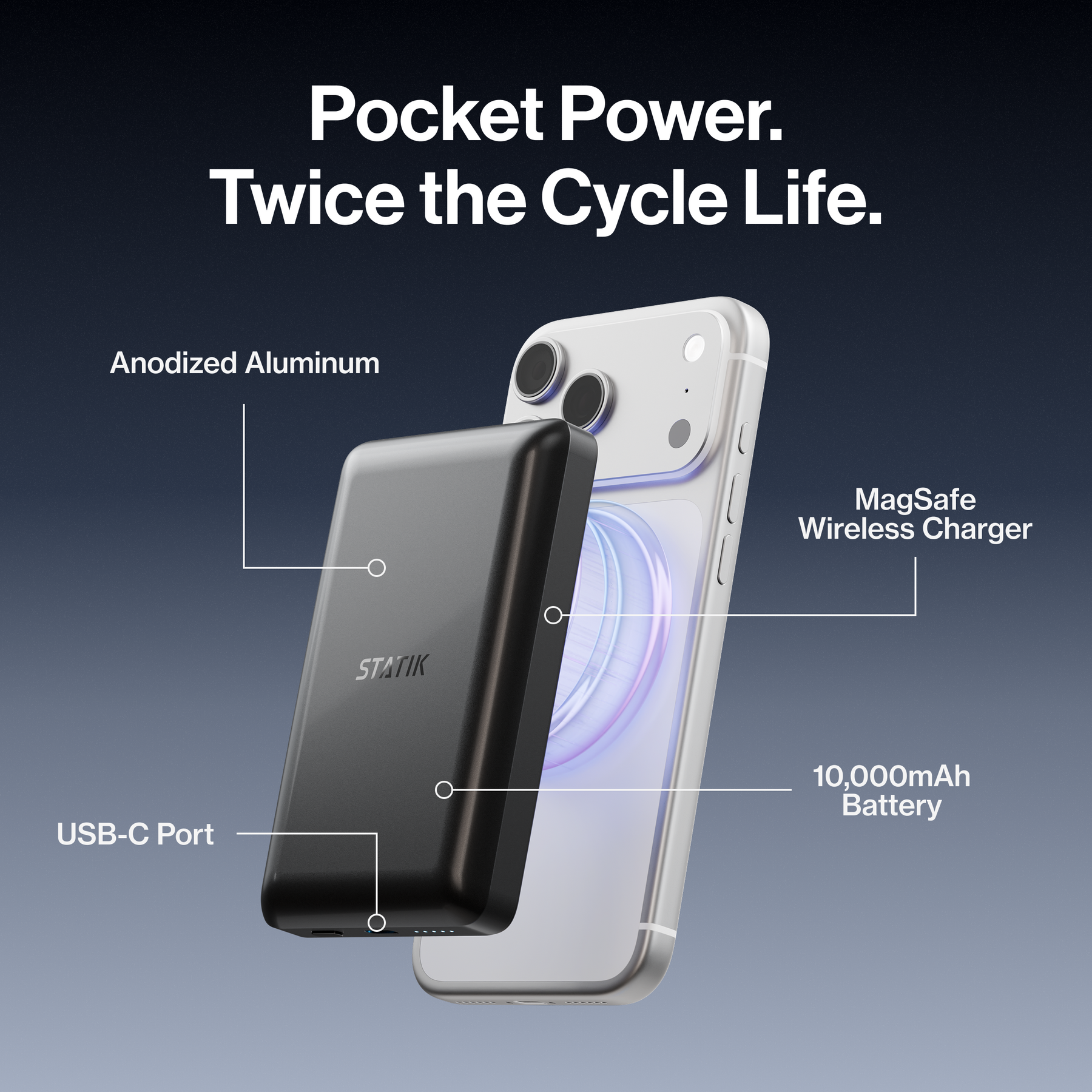 Statik State 10k Power Bank