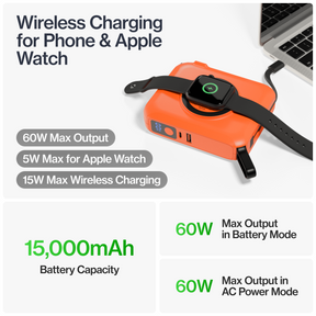 SmartCharge Pro | 15,000 mAh PowerBank and Charger