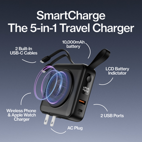SmartCharge (Gen 2) | 10,000 mAh PowerBank and Charger