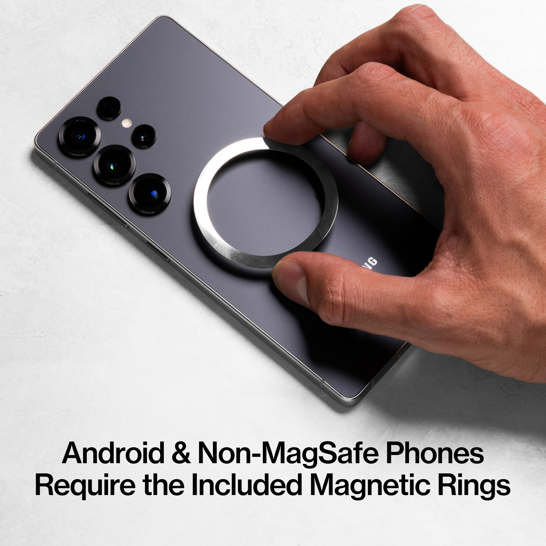 HyperMount Pro | 15W Wireless Charging Nano-Vacuum Mount