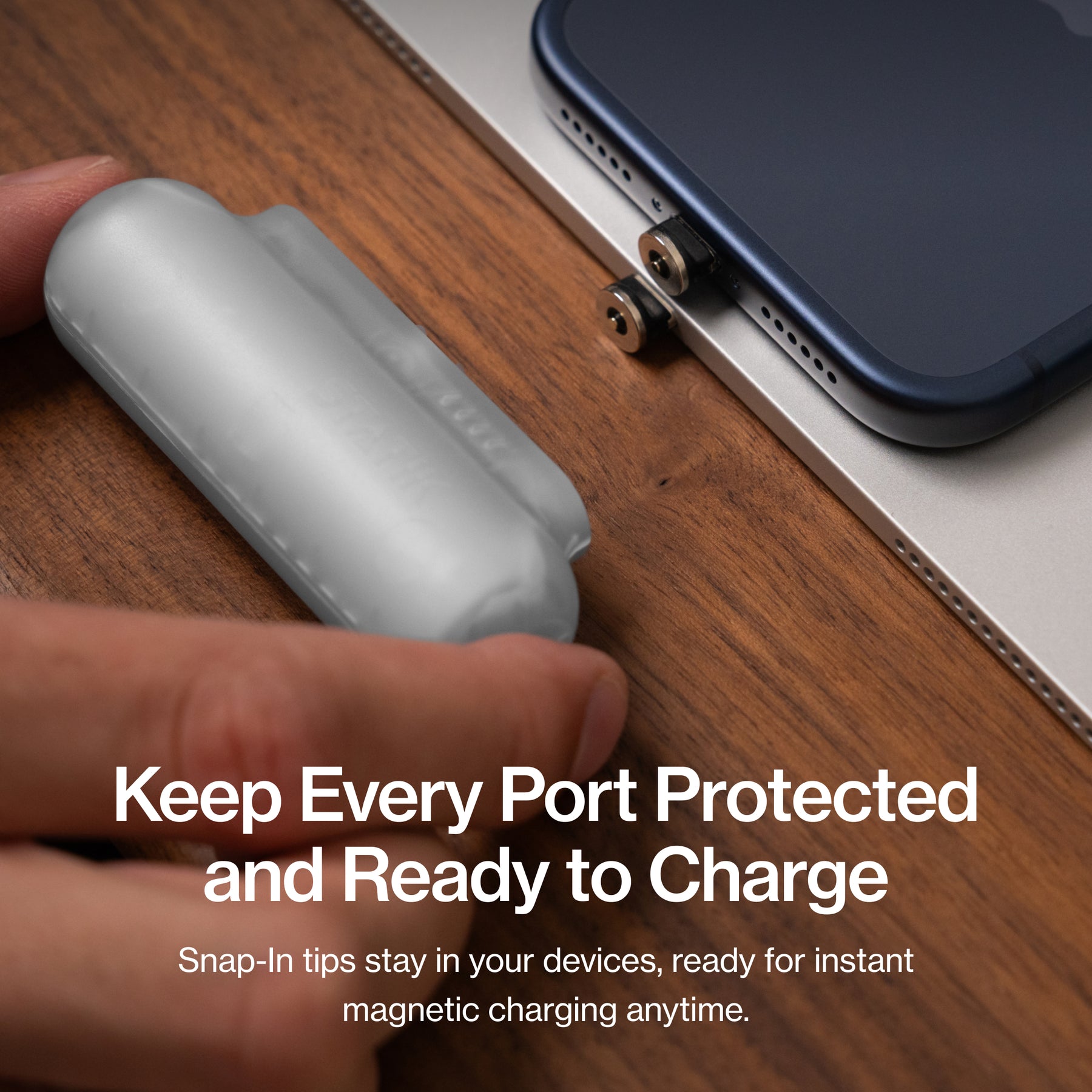 Snap-N-Charge® | Universal Magnetic Power Bank