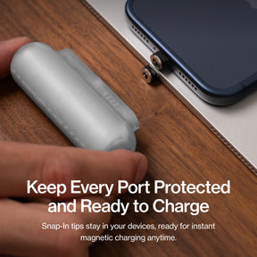 Snap-N-Charge® | Universal Magnetic Power Bank