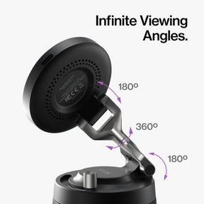 HyperMount Pro | 15W Wireless Charging Nano-Vacuum Mount