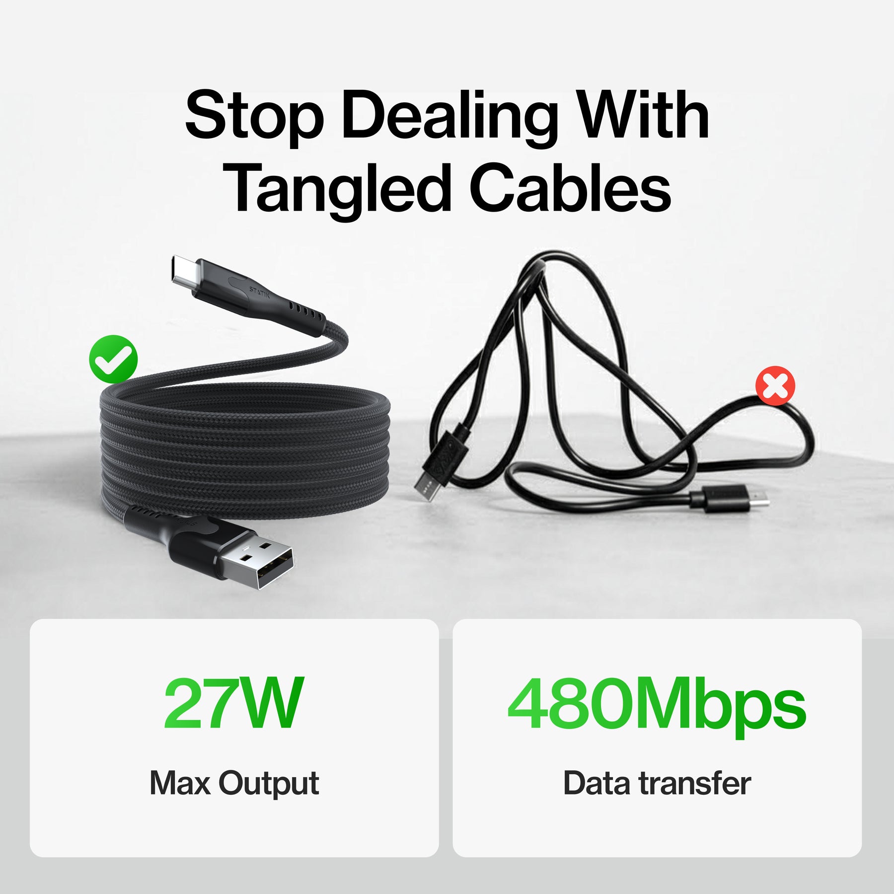 MagStack® | Tangle-Free Magnetic Nylon | Offer 3 LP