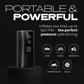Easy-to-Use Portable Tire Inflator That Inflates Anything In Minutes with the Push of a Button