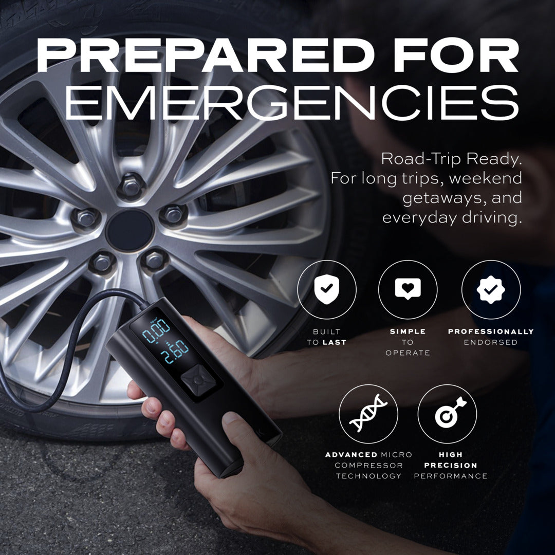 Easy-to-Use Portable Tire Inflator That Inflates Anything In Minutes with the Push of a Button