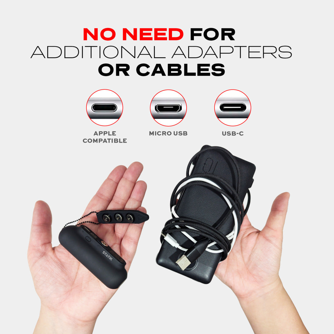 Snap-N-Charge | Ultra Tiny Power Bank | 70% OFF Ch