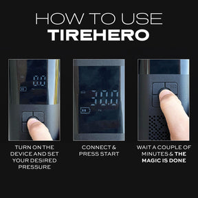 Easy-to-Use Portable Tire Inflator That Inflates Anything In Minutes with the Push of a Button