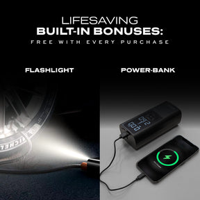 Easy-to-Use Portable Tire Inflator That Inflates Anything In Minutes with the Push of a Button
