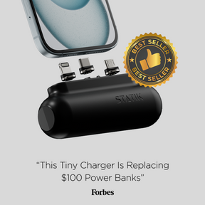 Snap-N-Charge | Ultra Tiny Power Bank | 70% Off