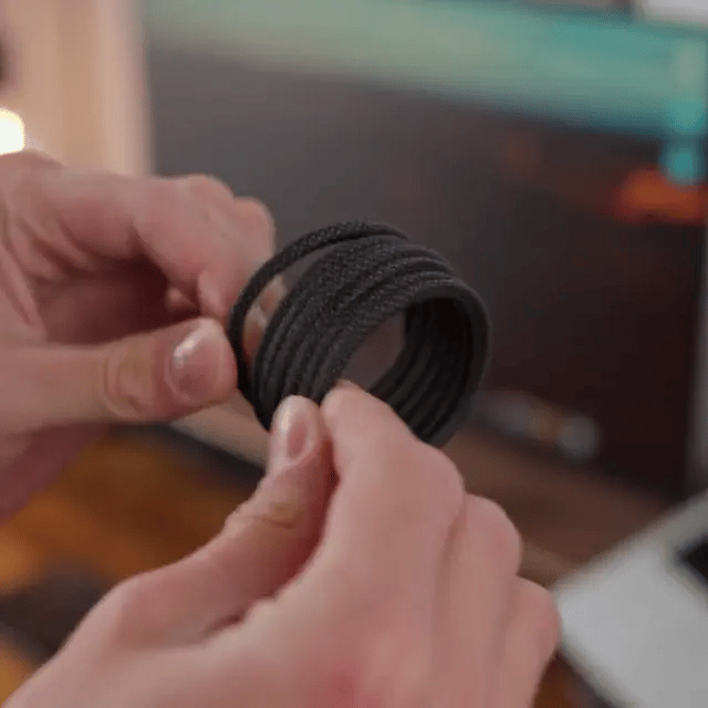 MagStack® Pro | Fast Charge & Data Cable | Tangle-Free Magnetic Nylon