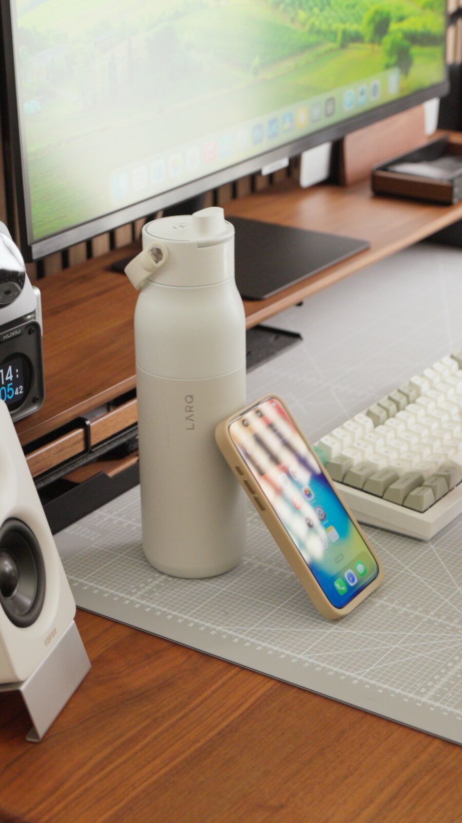 One Less Thing on Your Desk — before