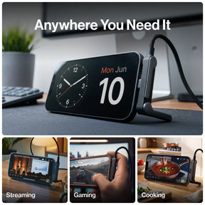 PowerStand anywhere you need it: streaming, gaming and cooking