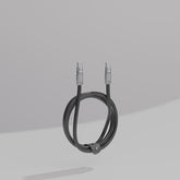 ツモチャージ | 100W シリコン充電ケーブル |黒