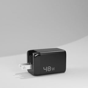 48W GaN Charger Global | Includes 3 International Plug Adapters (EU, UK, AU)