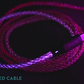 GloBright® USB-C | Braided LED Cable | 100W BlitzCharge