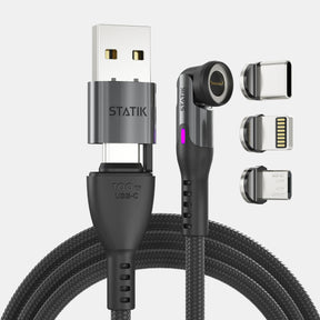 Statik® 360 Universal Rotating Charging Cable