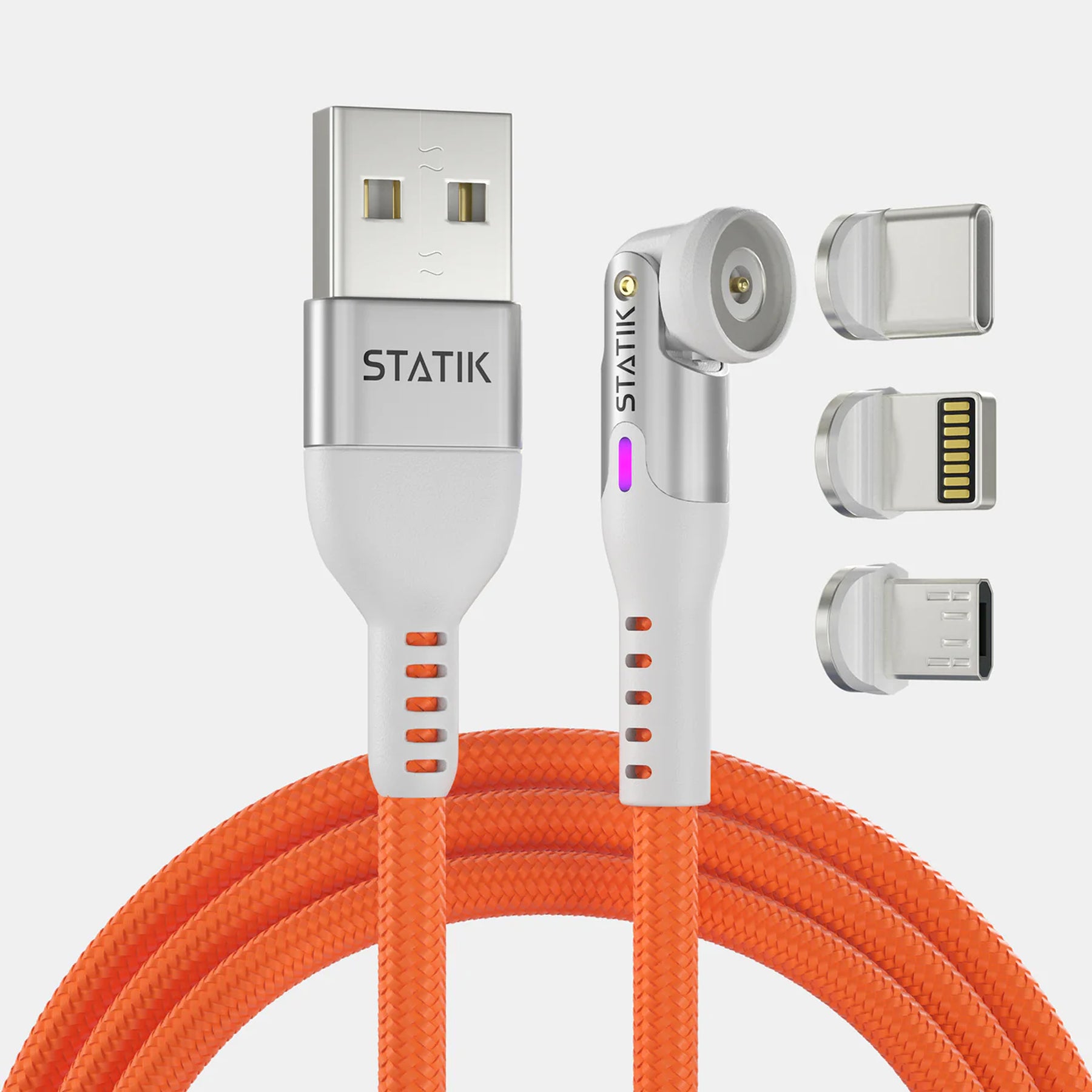 Statik® 360 Universal Rotating Charging Cable