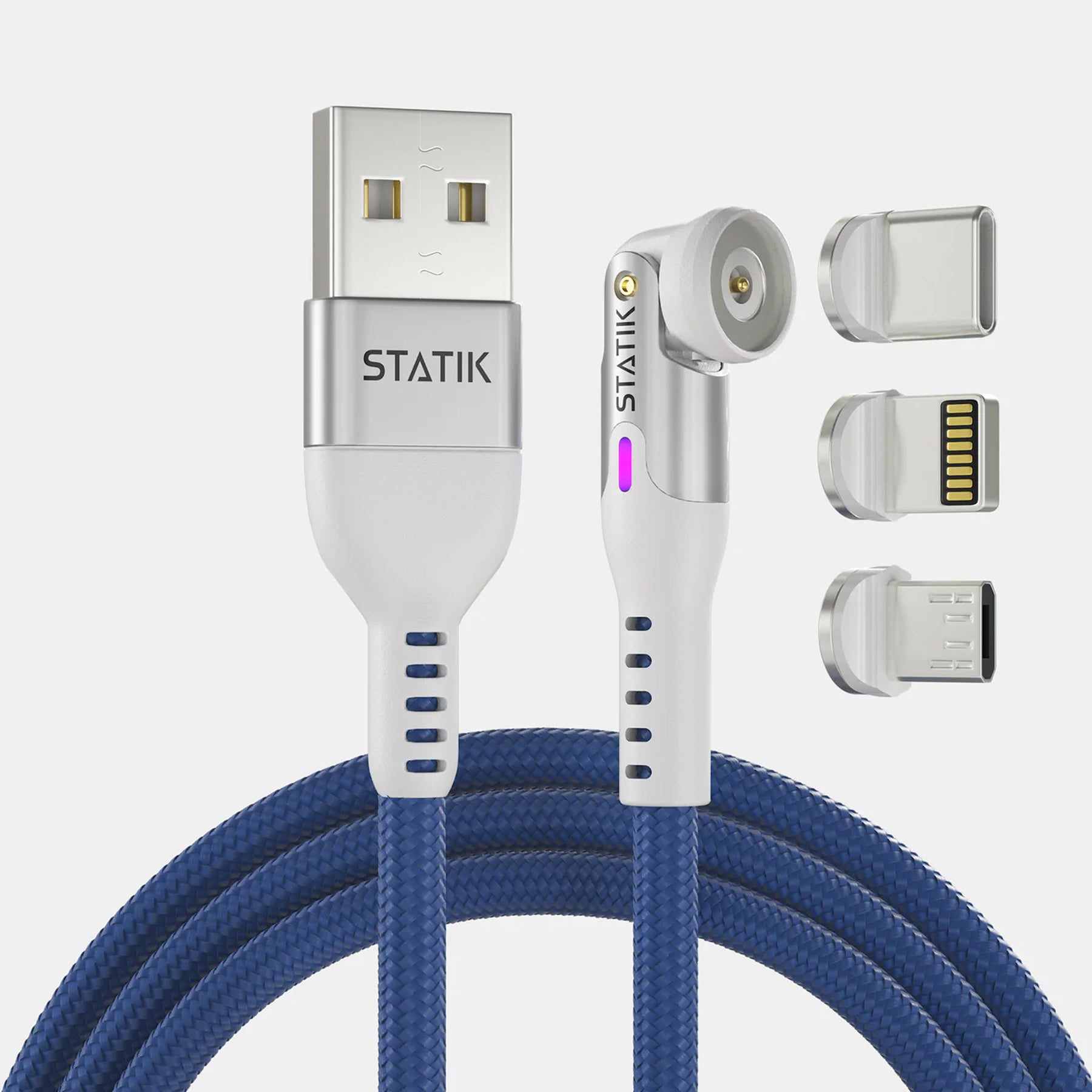 Statik® 360 Universal Rotating Charging Cable