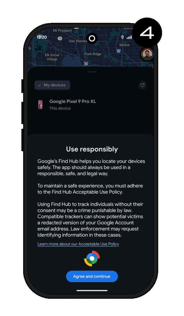 Step 4 — Your card is linked to your Google account