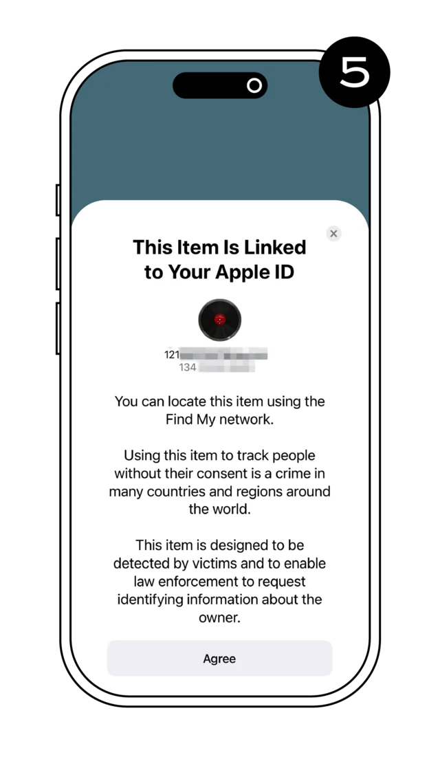 Step 5 — Your card is linked to your Apple ID