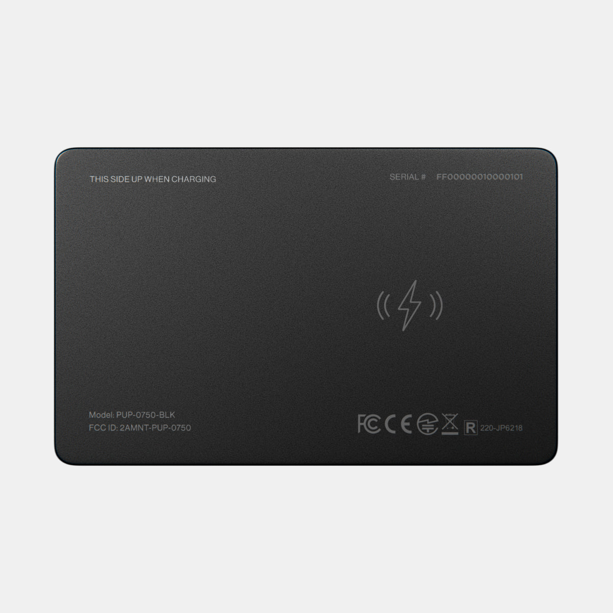 SmartCard Black – Card back
