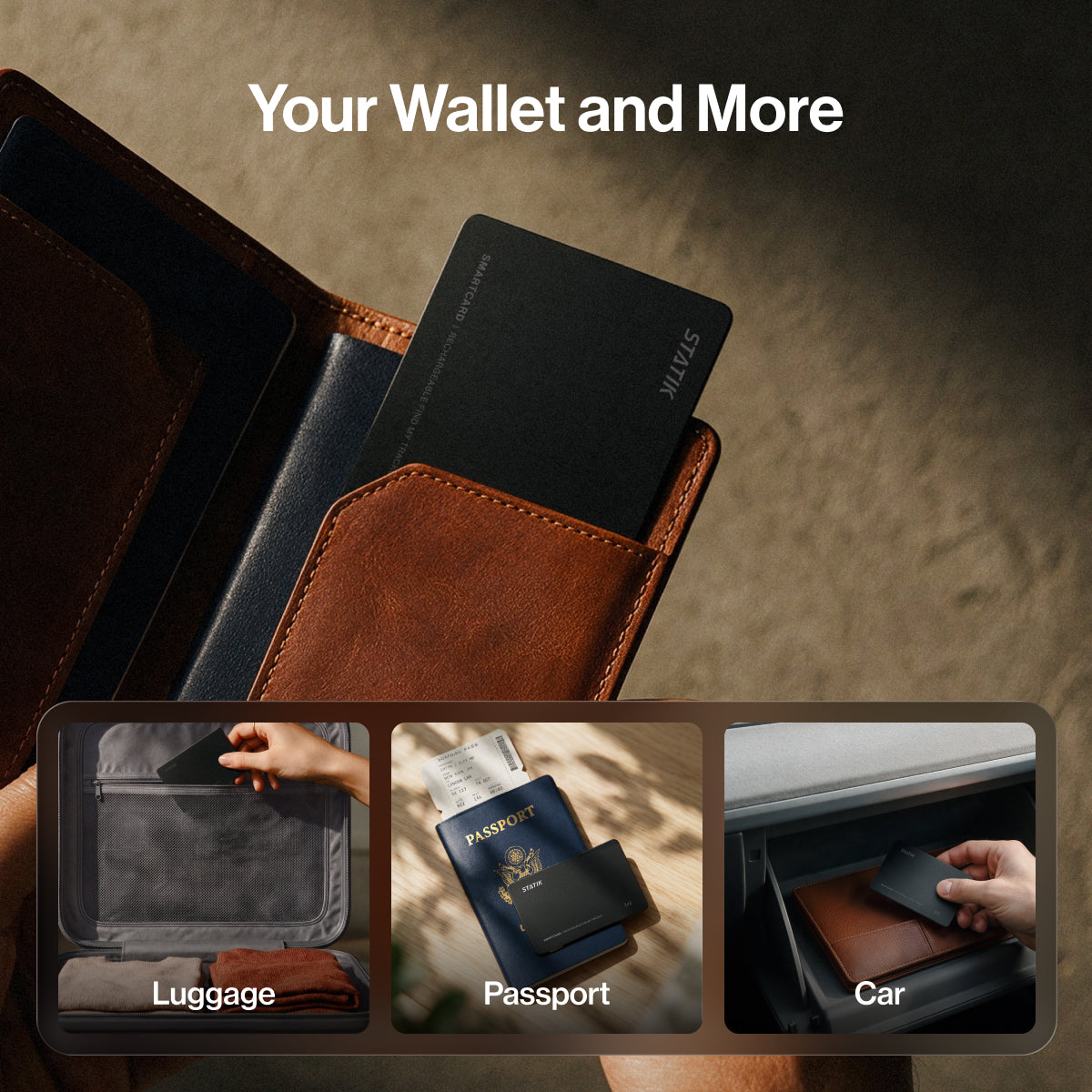 SmartCard Black – Wallet and more