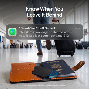 SmartCard Black – Left behind alerts
