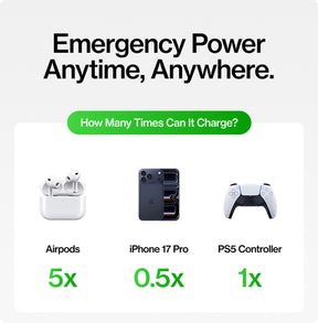 Snap-N-Charge Universelle magnetische Powerbank 