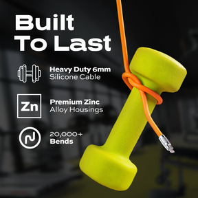 ツモチャージ | 100W シリコン充電ケーブル |オレンジ