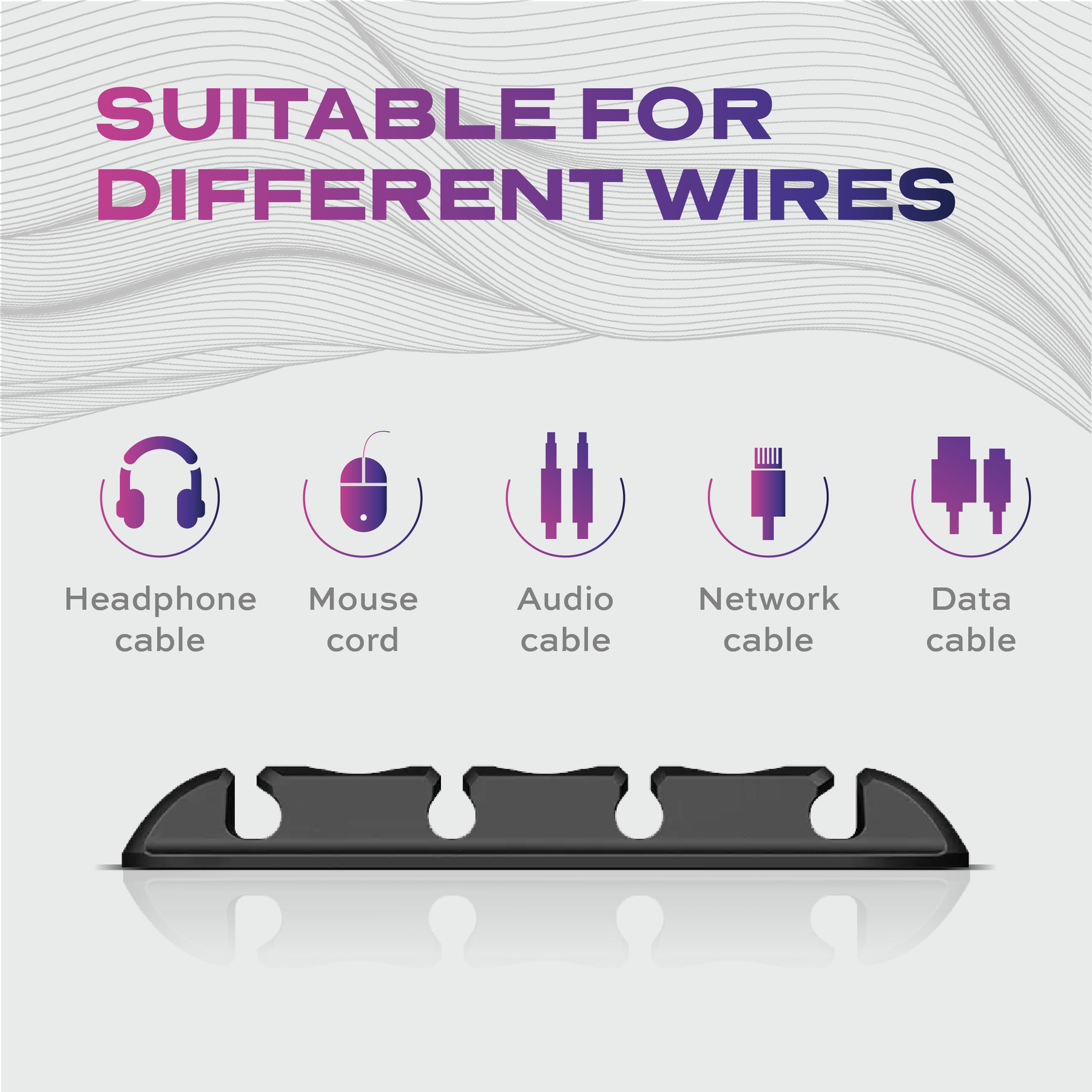 <tc>Organisateur de câble</tc>